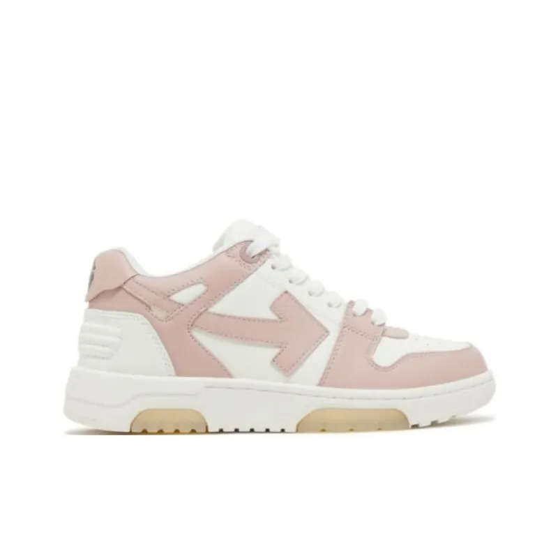 OFF WHITE Out Of Office Low Top Sneaker 'Pink White' Women's-1