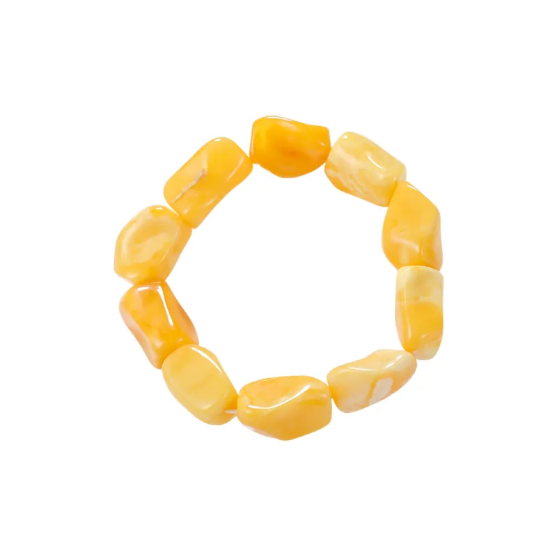 S&A Amber Beeswax Bracelets Women's-0
