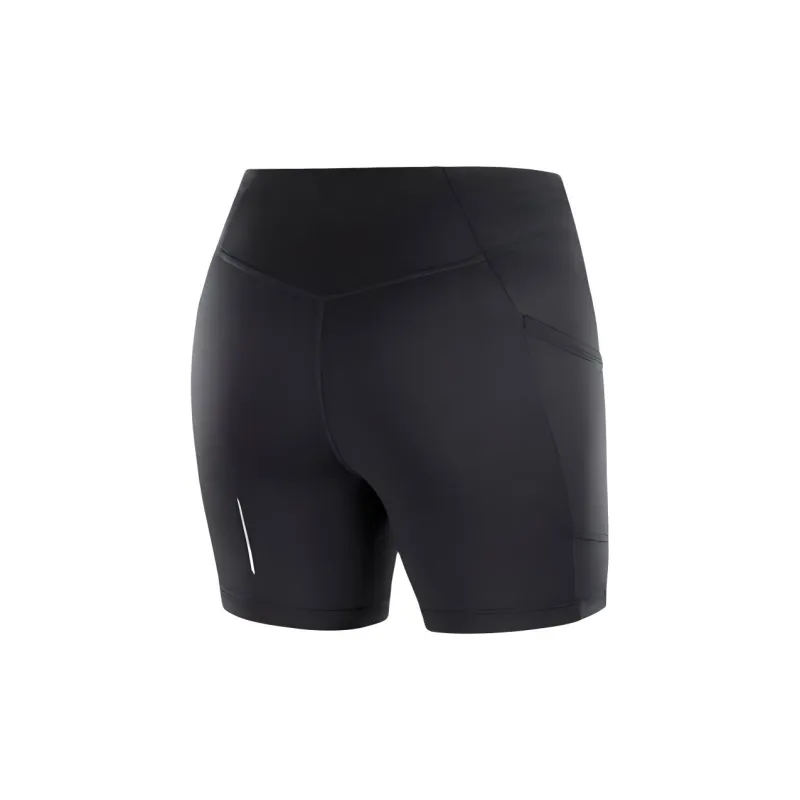 SALOMON CROSS RUN Sports Shorts Women's Pitch Black-1