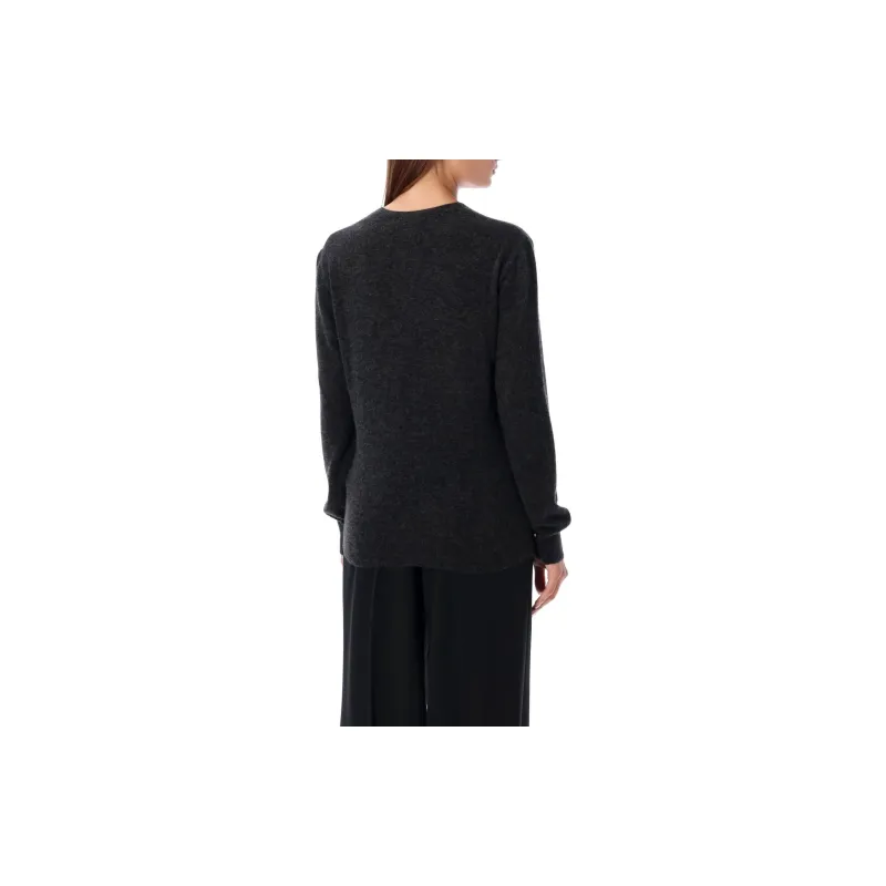 SAINT LAURENT Crewneck Long Sleeved Jumper-1