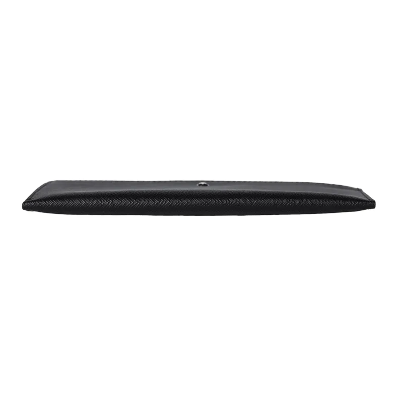 MONTBLANC Leather Clutch Mini Men's Black-5