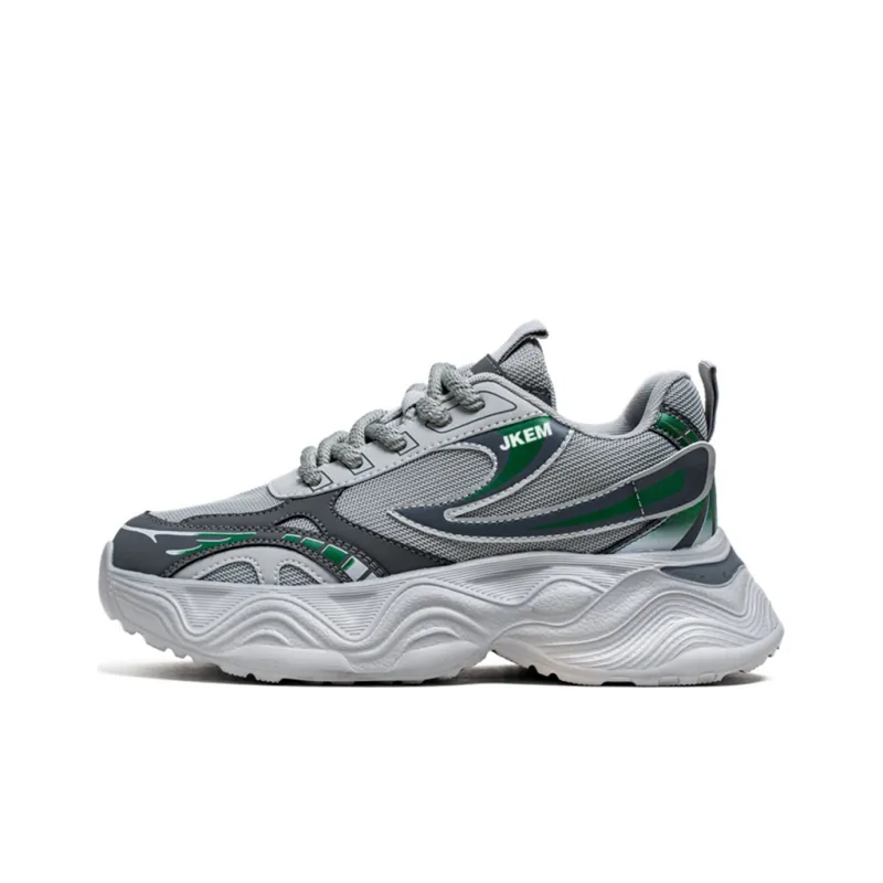 JKEM Anti Slip Wear Resistant Low Top Chunky Sneakers Men's-5