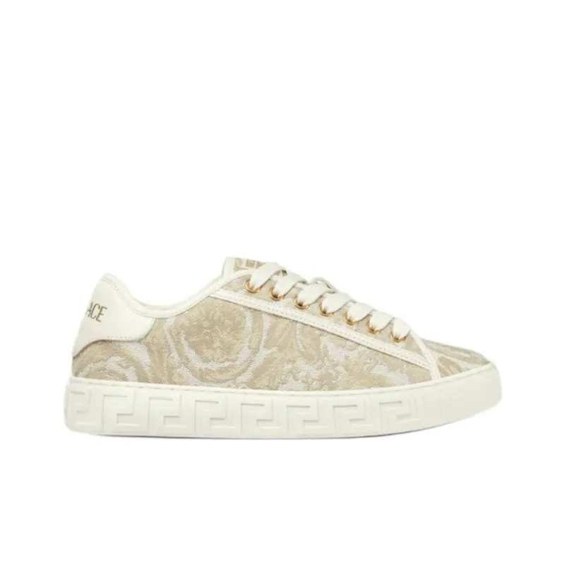 VERSACE Barocco Greca Jacquard Sneakers-1