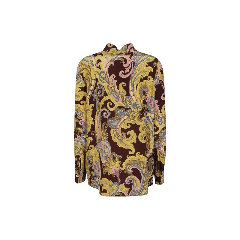 ETRO sd Graphic Prineted Button Up Shirt-1