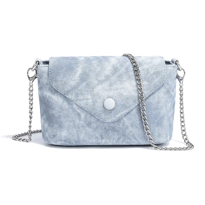 MESUCA Sanrio Hello Kitty Series Synthetic Leather Shoulder Bag Medium Size Women's Pink/Light Blue-4