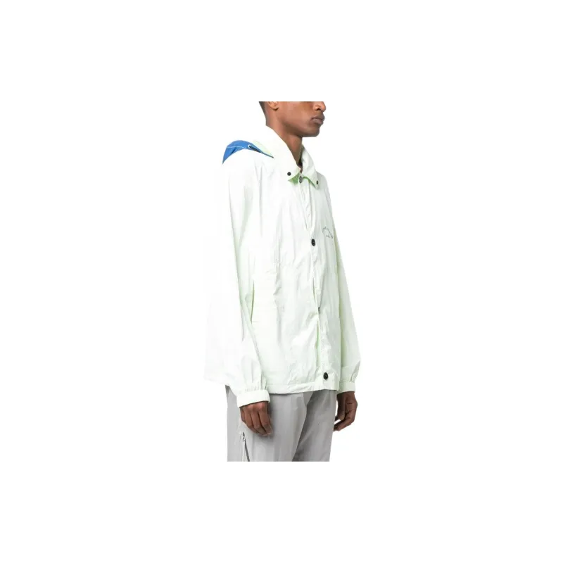 STONE ISLAND Marina Logo print Hooded Jacket-3