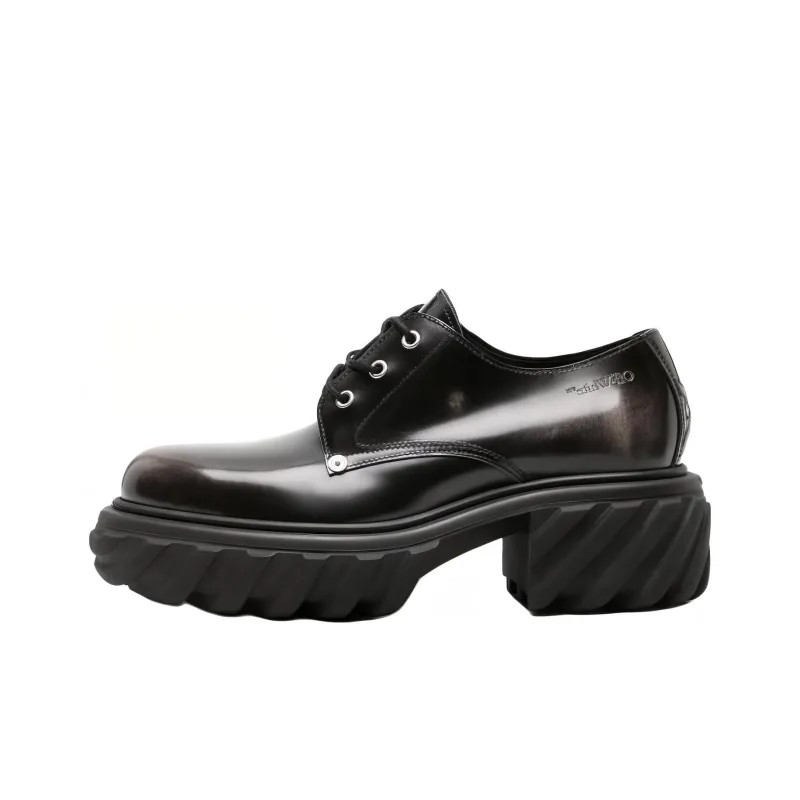 OFF-WHITE Exploration Lace-Up Derby Shoes-0
