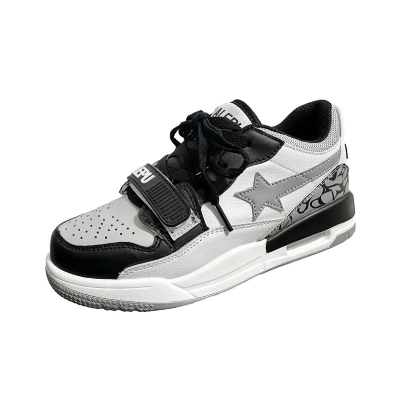 Wooden Rabbit Height Increasing Wear-Resistant Lightweight Breathable Slip-Resistant Low-Top Skateboard Shoes Unisex-10