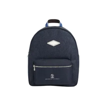 Brunello Cucinelli Wool Backpack Kids' Blue
