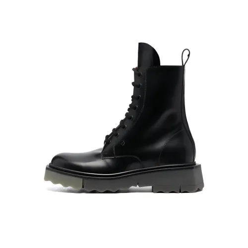 OFF-WHITE Ankle Boots Men Black