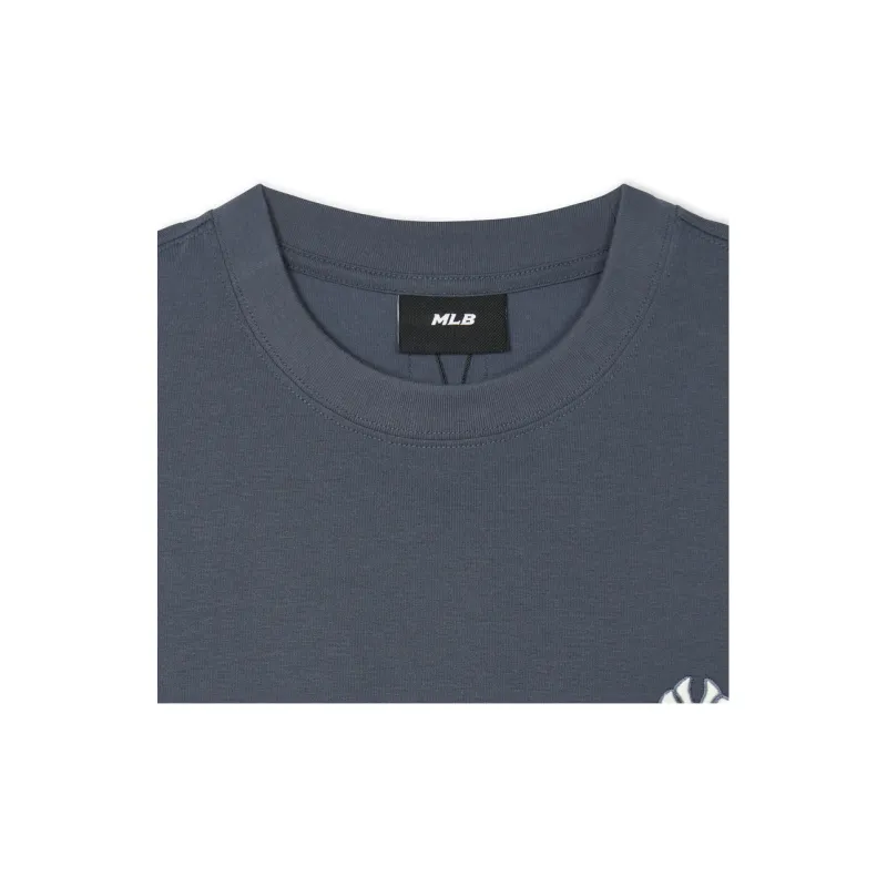 MLB Drop Shoulder Sleeve T Shirt Women's Gray-2