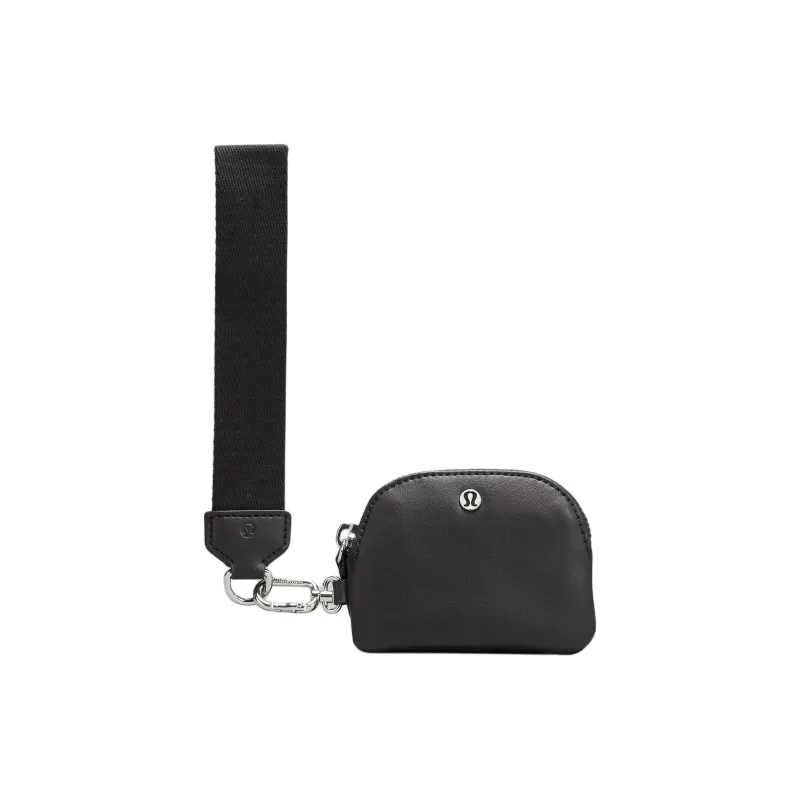 Lululemon Recycled Polyester Coin Purse Unisex Black-1