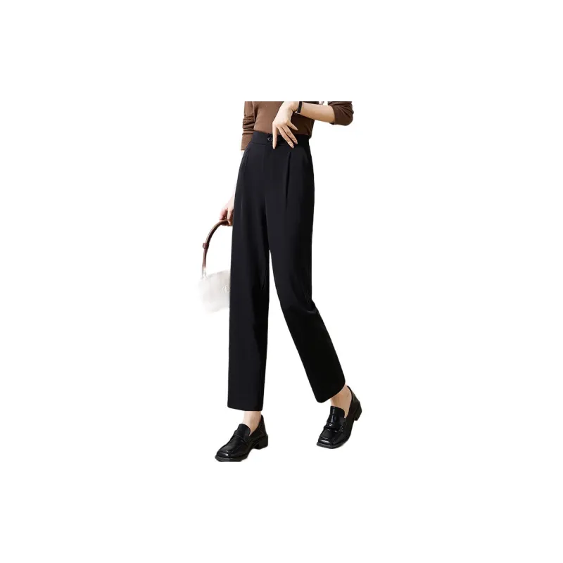 She Enjoys Casual Pants Women's Black-2