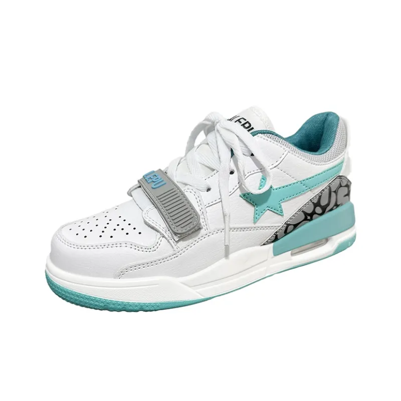 Wooden Rabbit Height Increasing Wear-Resistant Lightweight Breathable Slip-Resistant Low-Top Skateboard Shoes Unisex-20