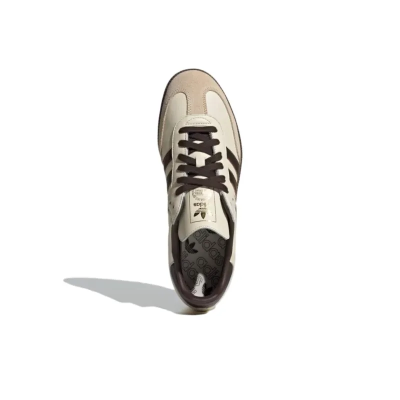 Adidas Originals Samba Og 'Cream White/Dark Brown' Sneakers-3