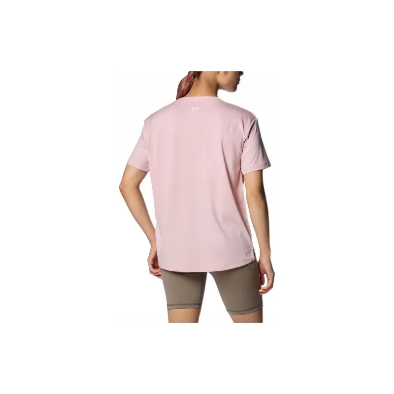 Under Armour Drop Shoulder Sleeve T Shirt Women's Peach-1