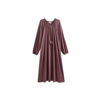 Same Language Nightgown Women's Strange Hyacinth Purple