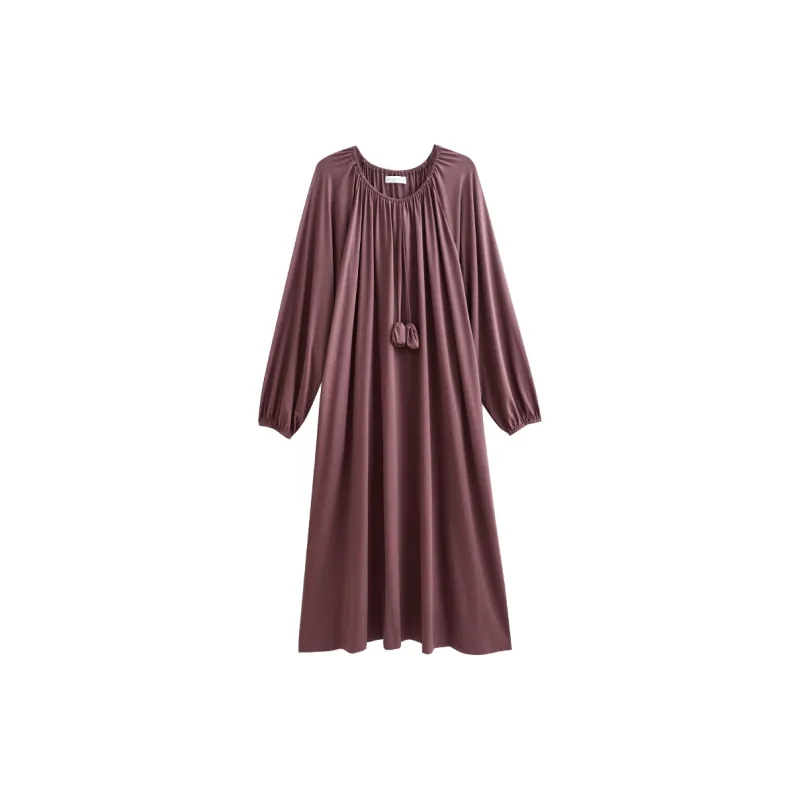 Same Language Nightgown Women's Strange Hyacinth Purple-0