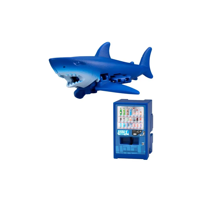 BANDAI Fitted Deformation Set 6 Shark Vending Machine Toys-0