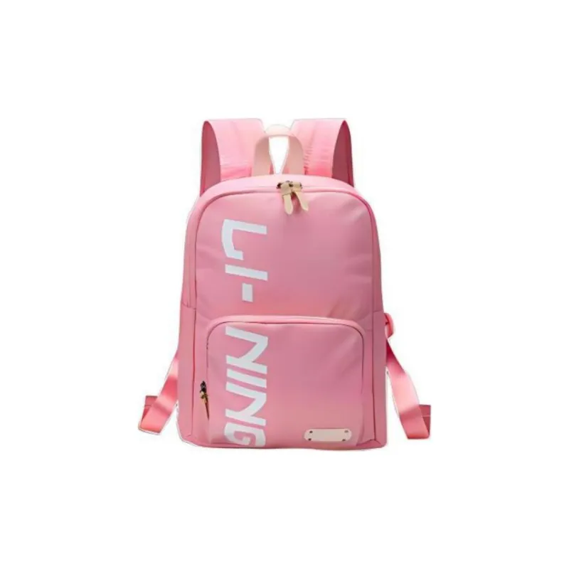 LiNing Polyamide Backpack Regular Unisex Pink-7