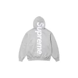 Supreme Satin Applique Hooded Sweatshirt FW24