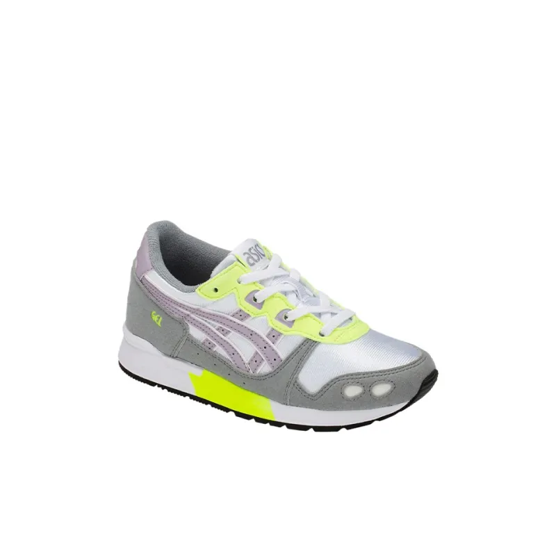Asics Gel Lyte Slip Resistant Abrasion Resistant Breathable Kids Lifestyle Shoes Gray Green Children Aged 3 7 Years Old-2