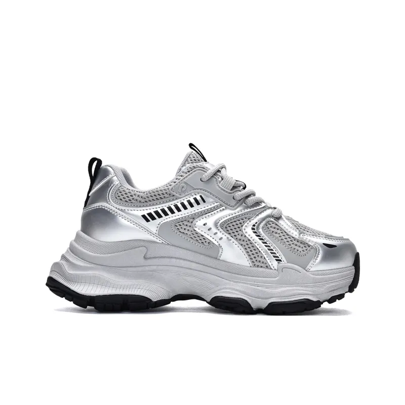 MISTERY Breathable Lightweight Low-Top Chunky Sneakers Women's-31