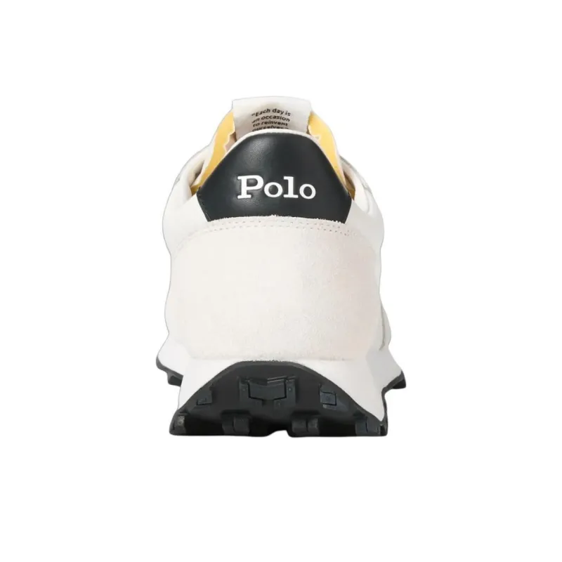 Polo Ralph Lauren PRL Trail 125 Low Top Casual Shoes Men's White-4
