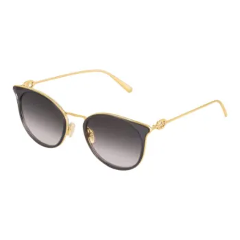 LOUIS VUITTON Acetate Metal Round Sunglasses Unisex Gray
