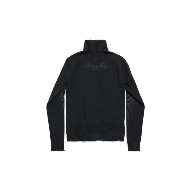 Balenciaga Y2K Zip Up Cardigan-1
