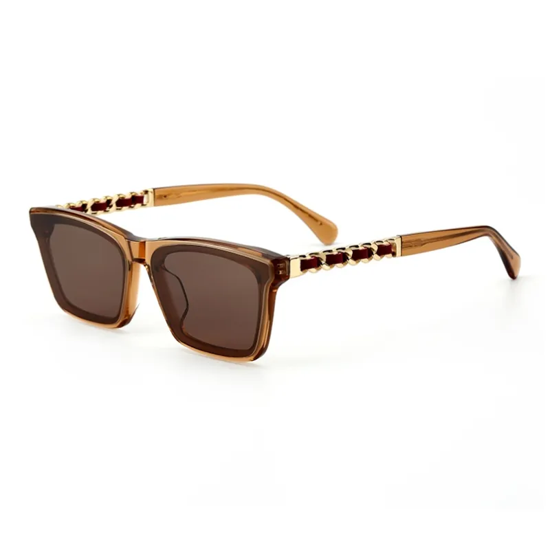 SUPER SUNG Plate Frame Square Sunglasses Unisex-8