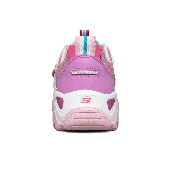 Skechers D'LITES Series Cushioning Anti Slip And Wear Resistant Kids Lifestyle Shoes Teenagers-3