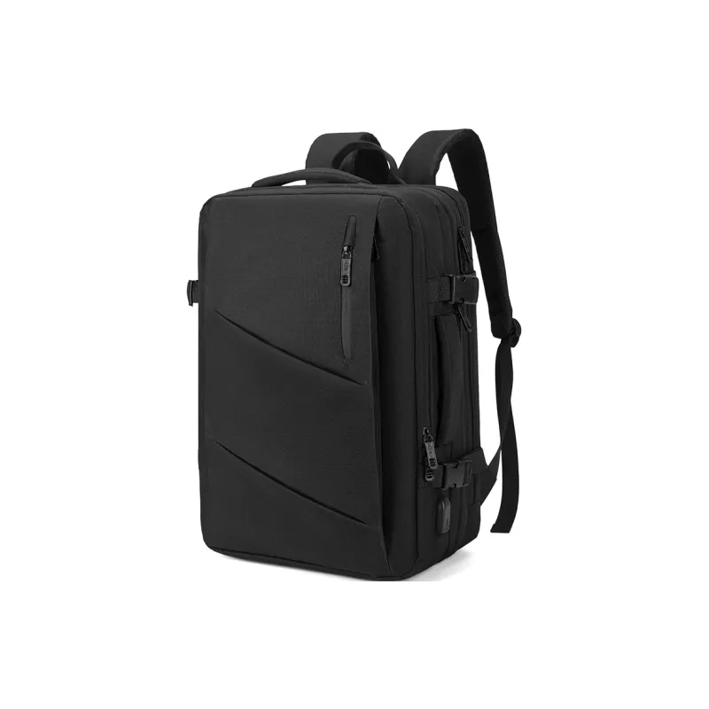 Victorian Traveler Recycled RPET Fabric Backpacks Regular Men's Black-6