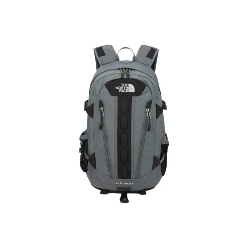 THE NORTH FACE Nylon Backpack Regular Unisex Dark Gray