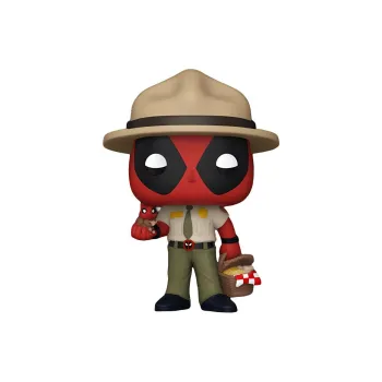 Funko x MARVEL Park Security Deadpool Chibi Figures