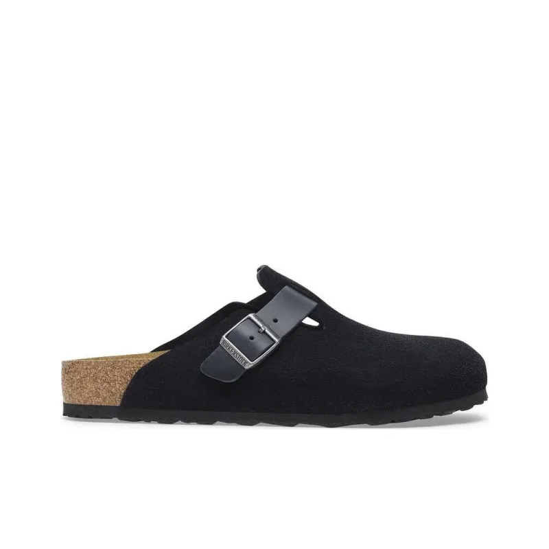 Birkenstock Boston BS Abrasion Resistant Wrap toe Slippers Men's Marine Blue Regular-1
