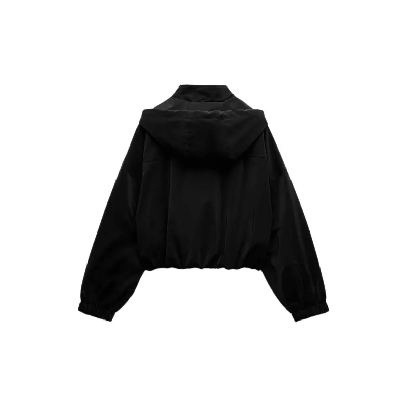 ZARA Jackets & Coats Women's Black-1