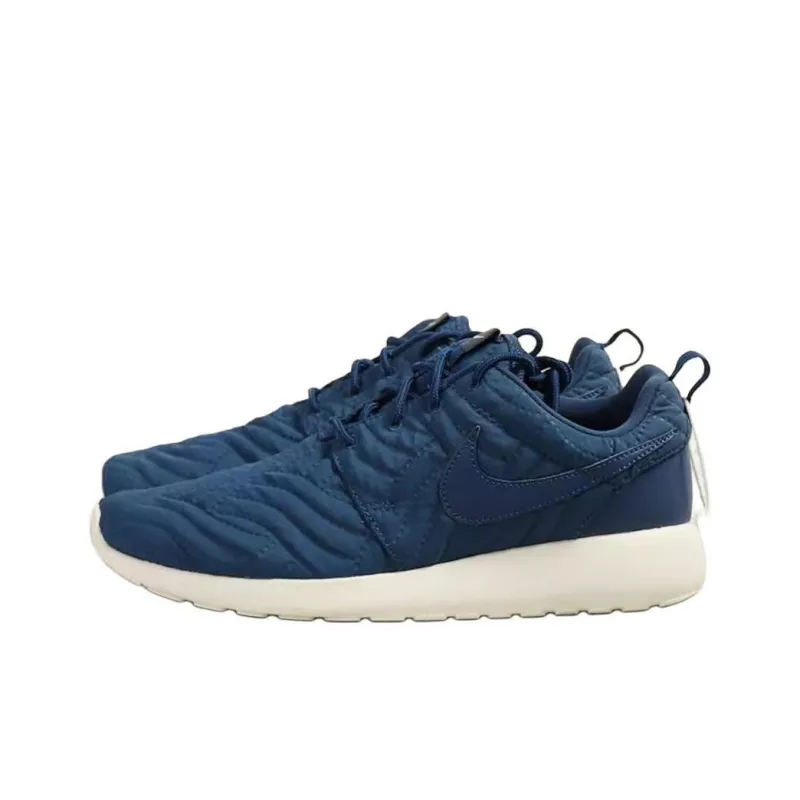 Nike Roshe One Anti Slip Wear Resistant Low Top Running Shoes Women's Blue-1