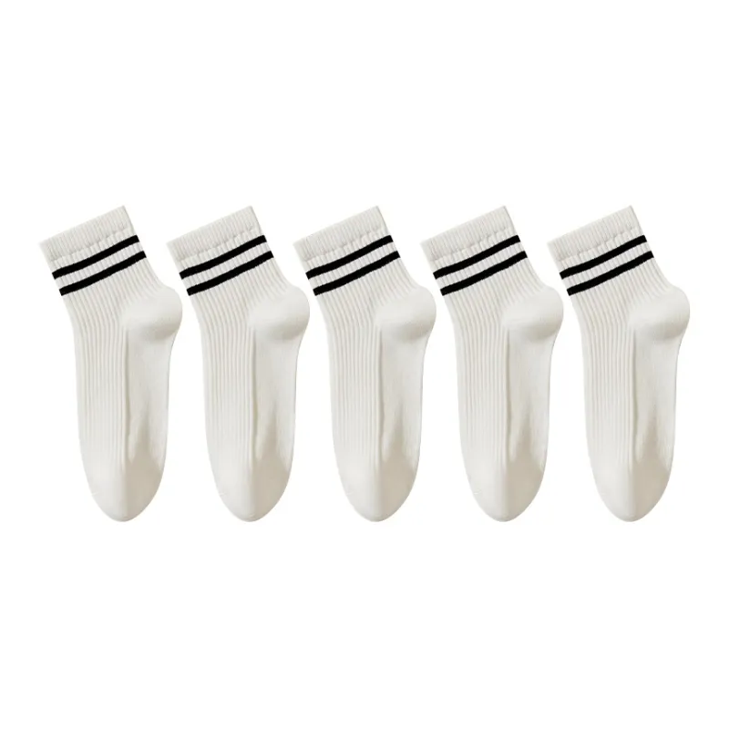 MIIOW Mid-Calf Socks Women's 5 Pack-9