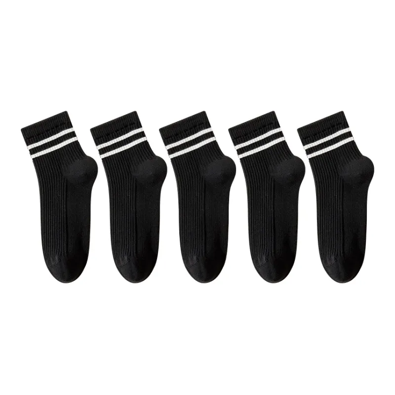 MIIOW Mid-Calf Socks Women's 5 Pack-12