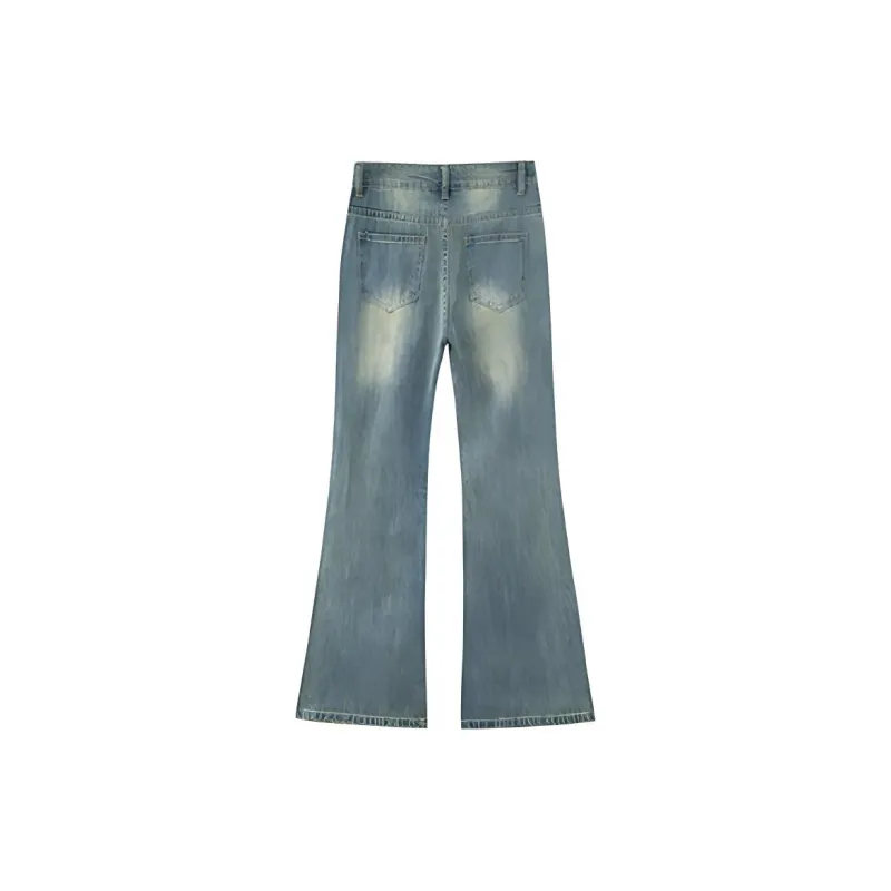 SONGS ALONG Jeans Women's Vintage Blue-1