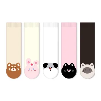 COTTON CHEESE Mid-Calf Socks Unisex 5 Pack