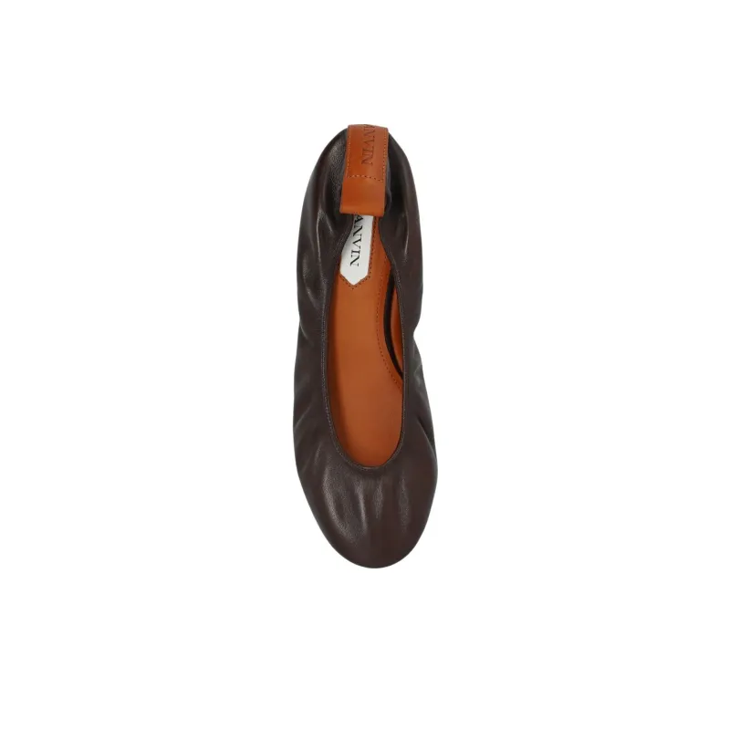 Lanvin Casual Single Shoes Women's Brown-4