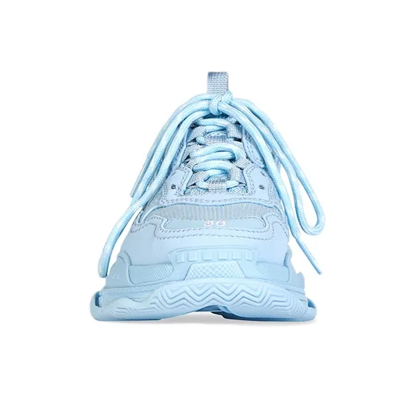 Balenciaga Triple S Kids Lifestyle Shoes Sky Blue Kids'-2