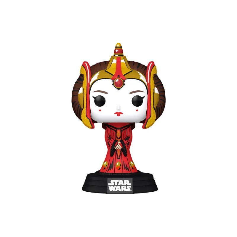 Funko x STAR WARS POP! Star Wars Pop! Amidala Queen Chibi Figures-0