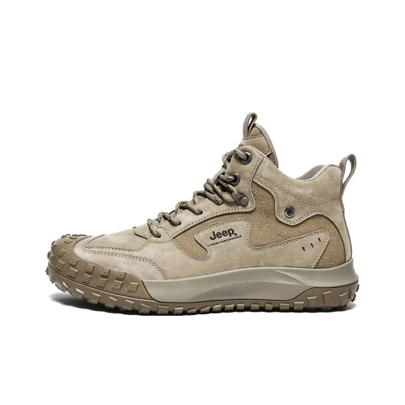Jeep JEEP Anti-Slip And Wear-Resistant Coverage Low-Top Trekking Shoes Men's-0