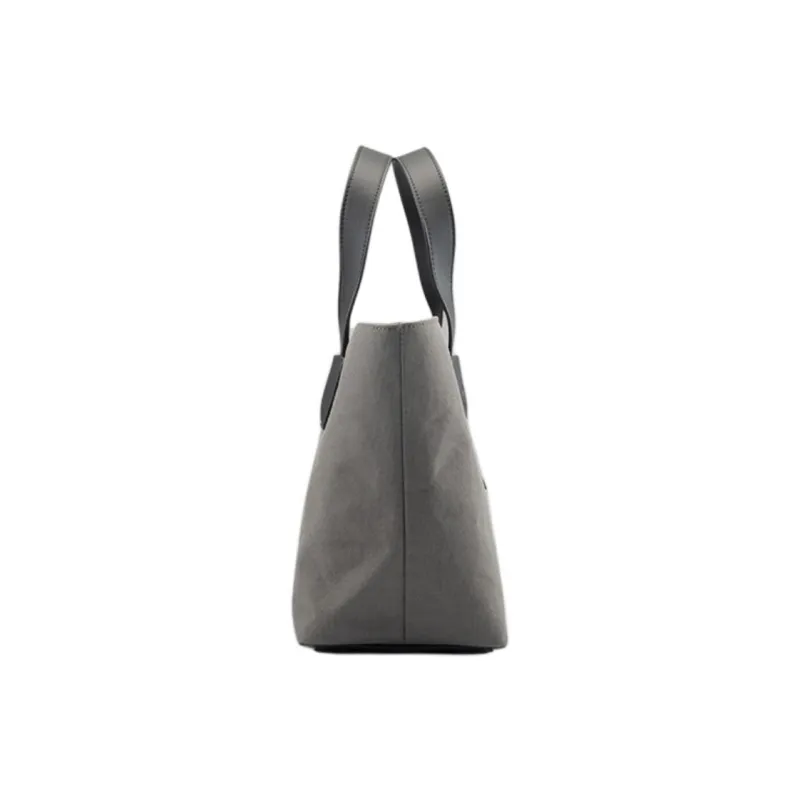 DESCENTE DSG COLLECTION Synthetic Leather Tote Bag Shopping Bag Handbag Regular Men's Gray-2