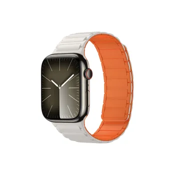 FZRT Watch Bands Cross Style Silicone Magnetic Sports Strap Unisex