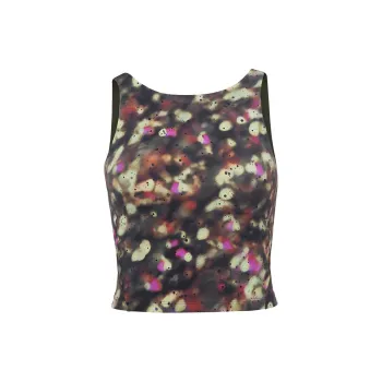 Lululemon Align™ Series Nulu™ Fabric Sport Vests Women's Focused Splatter Green Mixed Color