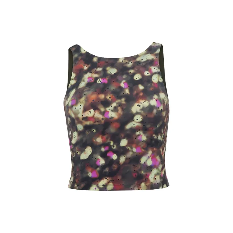 Lululemon Align™ Series Nulu™ Fabric Sport Vests Women's Focused Splatter Green Mixed Color-0